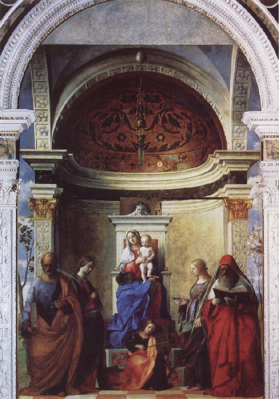 Giovanni Bellini Saint Zaccaria Altarpiece China oil painting art